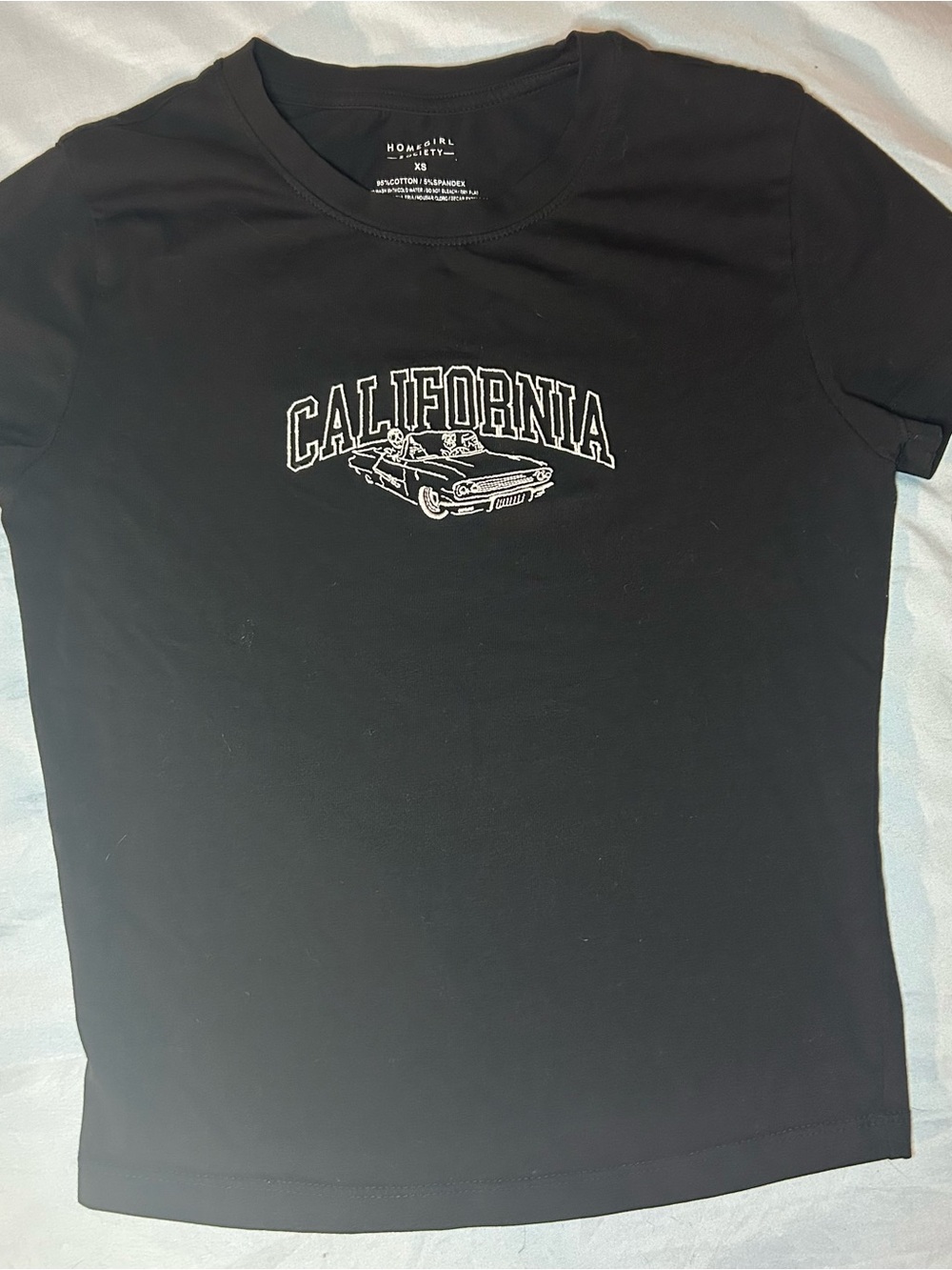 California Graphic Tee - Black